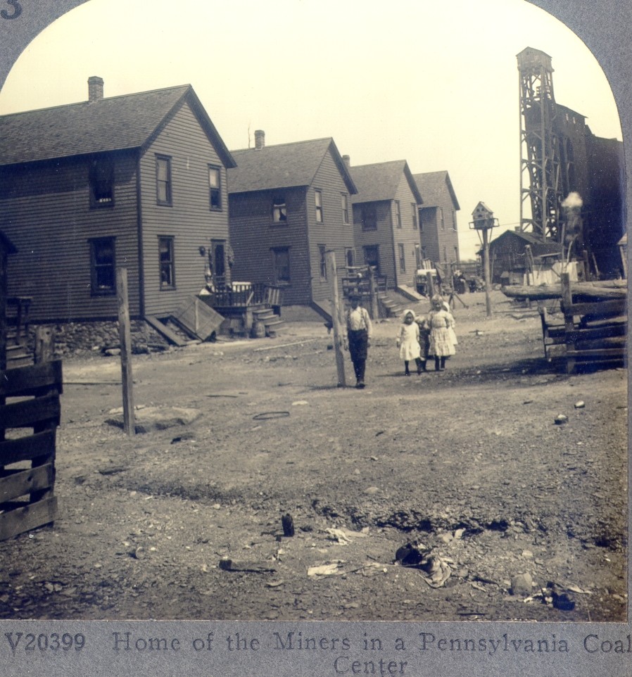 Anthracite miners' homes