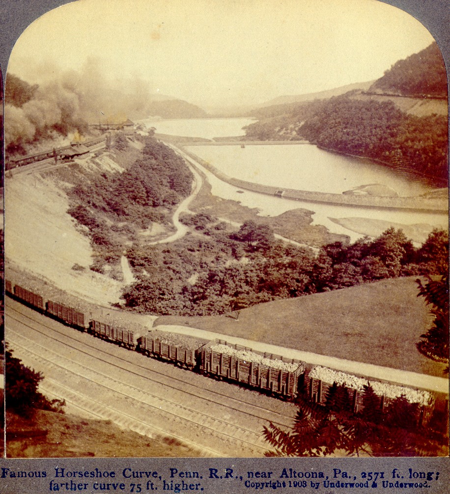 Famous Horseshoe Curve near Altoona