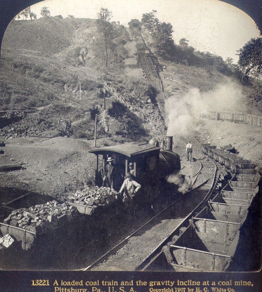 Gravity Incline & Train at Pittsburgh