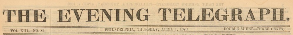 Evening Telegraph Header